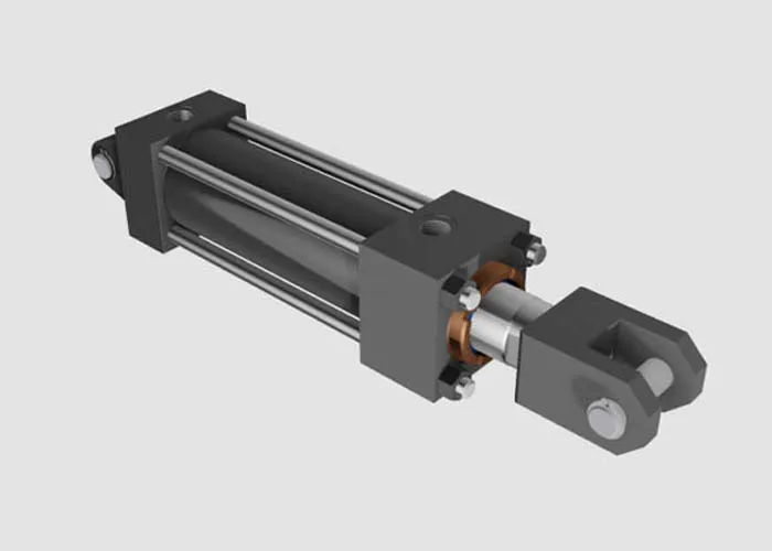 Heavy Duty Industrial Tie Rod Parker Hydraulic Cylinder with Valve