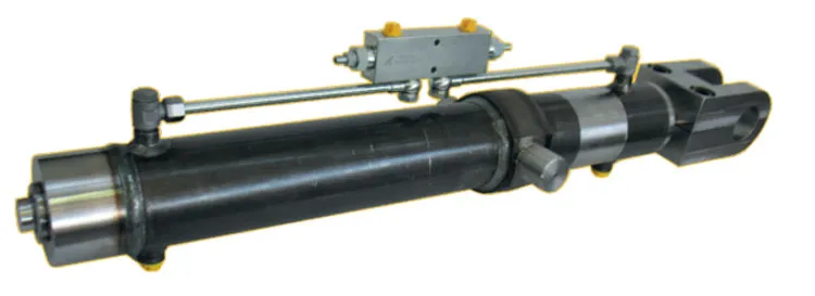 Customized Double Acting Welded Hydraulic Oil Cylinder with Valve