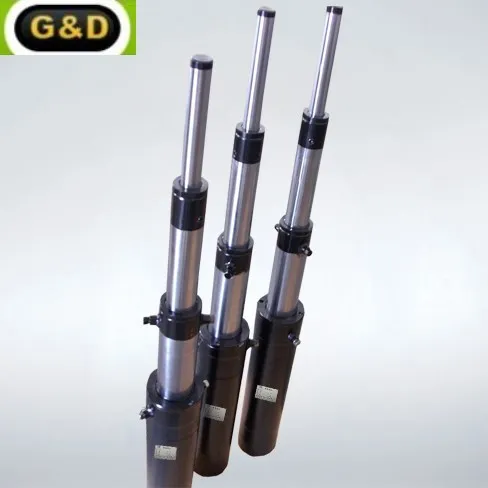 20 Steel Material Hydraulic Telescopic Cylinder for Construcion Equipment