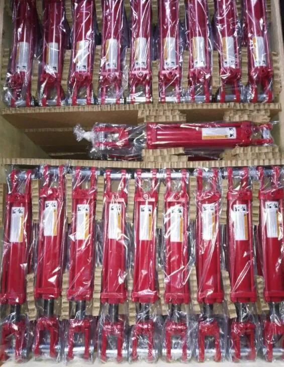 Tie Rod Cylinder Hydraulic Cylinder RAM Chorme Plated Doube Action Cylinder 3000 Psi