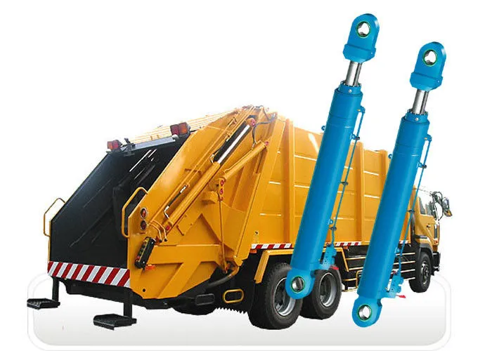 Customized Double Action Rubbish Car Use Hydraulic Cylinder