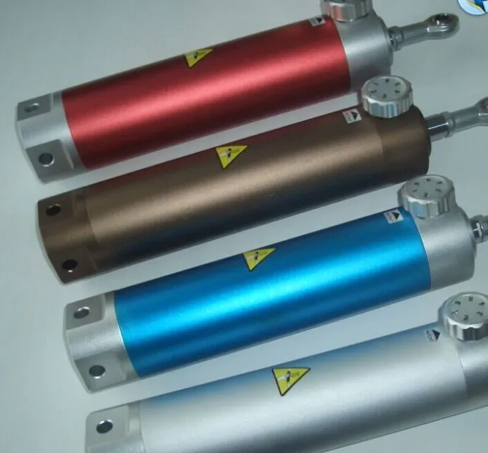 Fitness Hydraulic Damper Aluminum Hydraulic Cylinder with 6 Resistance Force Stages