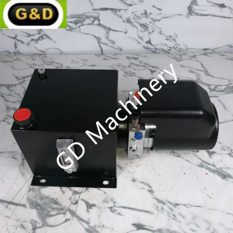 Single Acting Manual Valve Hydraulic Power Unit
