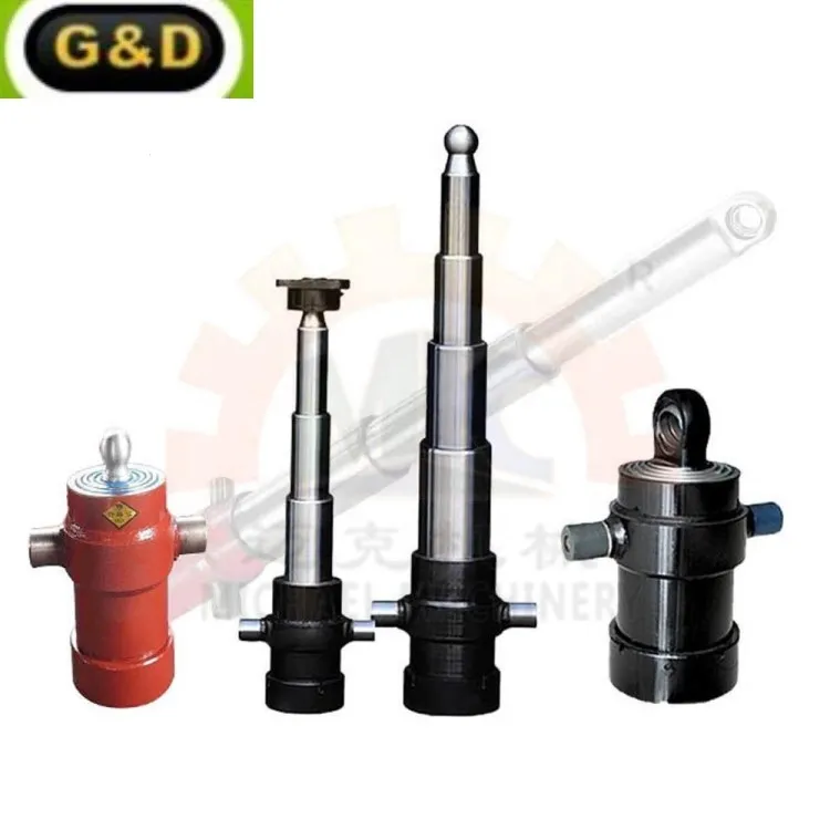 3 Stages Customized Telescopic Hydraulic RAM Cylinder for Trailer