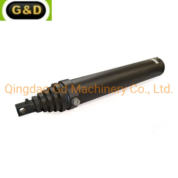 4 Stages Hyva Hydraulic Replacement Cylinders Hydraulic Telescopic Cylinder