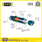 Customized Double Action Welded Hydraulic Fluid Cylinder with Valve