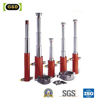 Headboard Type 5 Stages Front End Hydraulic Telescopic Cylinder