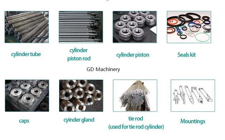 Tie Rod Cylinder Parker Type Hydraulic Cylinder