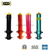 Long Stroke Front End 3 Stages Telescopic Hydraulic Cylinder