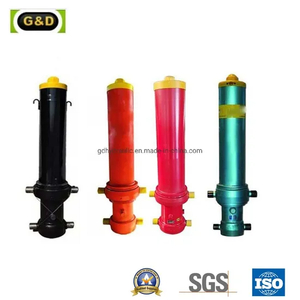 Long Stroke Front End 3 Stages Telescopic Hydraulic Cylinder