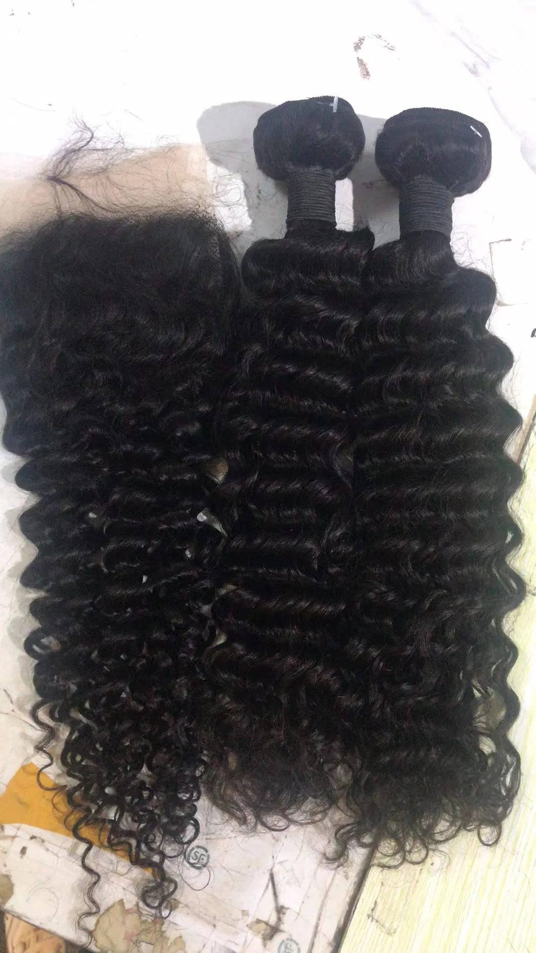 Virgin Human Hair Weft Bulk, Remy Hair Extensions Hair Kits