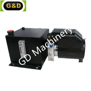 Double Acting 12V Steel Hydraulic Power Unit
