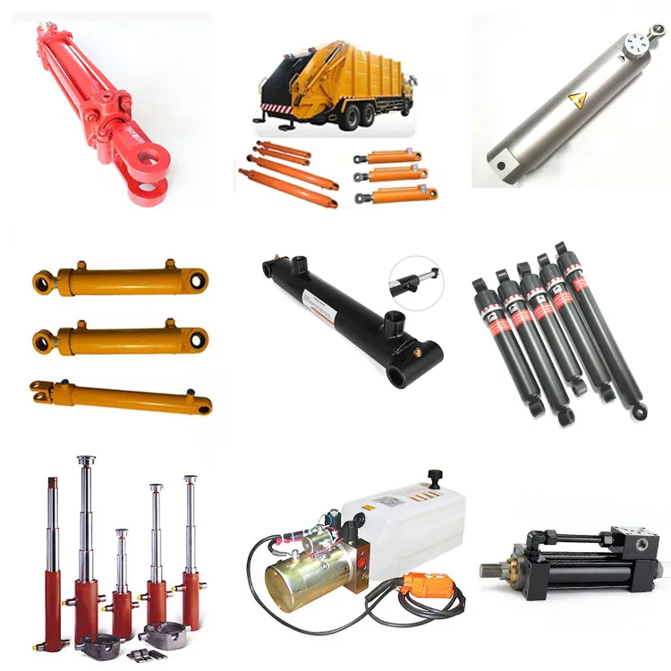 Alluminum Adjustable Commercial Gym Equipment Damping St72-375L Hydraulic Cylinder