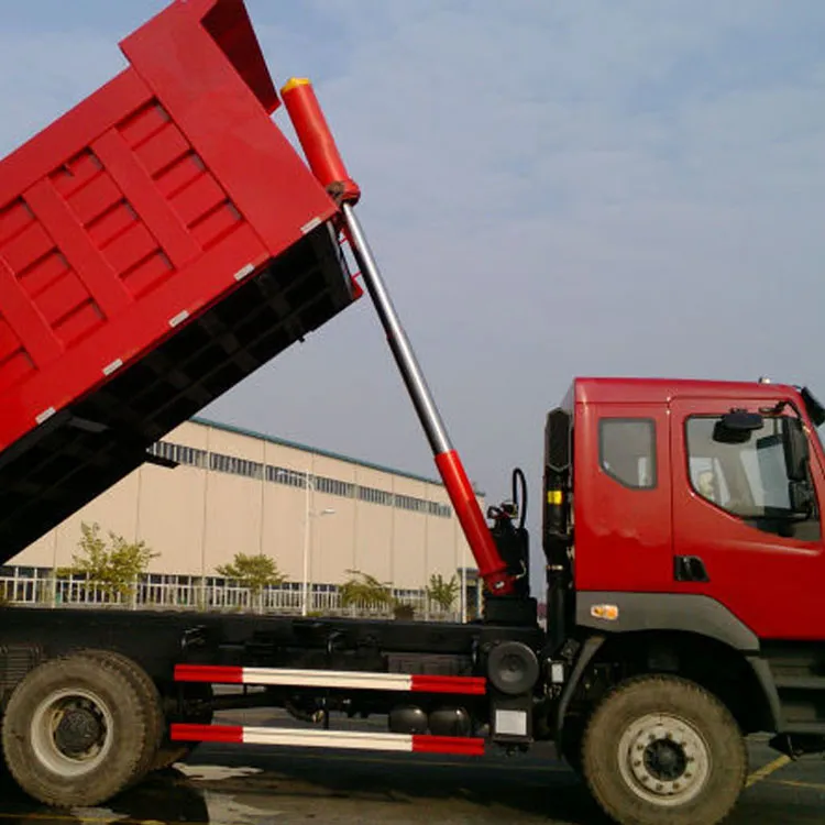 Customized Single Action Long Stoke 3 Stages Telescopic Cylinder for Dump Truck