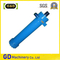 Customized Double Action Welded Hydraulic Fluid Cylinder with Valve