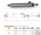 Waterproof Aluminum Hydraulic Damper for Outdoor Fitness Gym Exercise Equipment