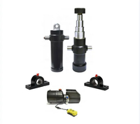 4 Stage Multistage Hydraulic Cylinders of Tipper Dump Truck