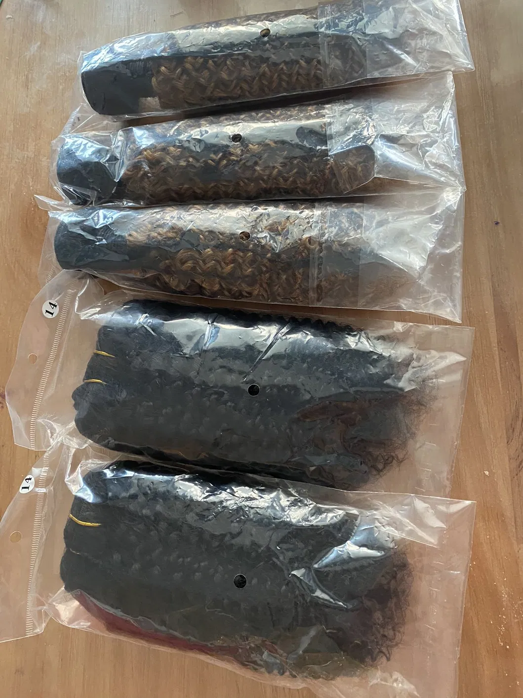 Hair Bulk Virgin Human Hair Weft