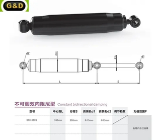 Low Price Iron Material 60mm Diameter Hydraulic Resistance Damper Manufacturer