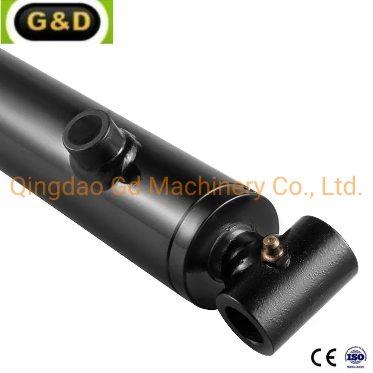 China Made Nickel Plated Piston Rod Cylinder Hydraulic Welded Cylinder Double Acting
