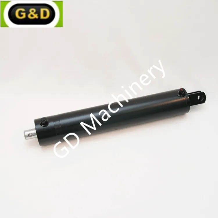 Single Acting Snowplow Hydraulic Cylinder: 1.5 Bore X 8 Stroke