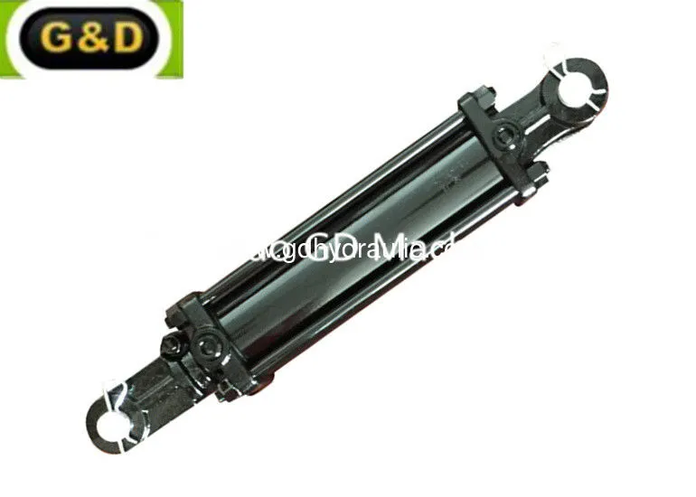 Round Balerram Rod Piston Nonstandard Hydraulic Cylinder