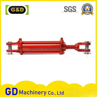 2" Bore 14" Stroke Two Way Tie Rod Mini Hydraulic Cylinder for Farm Cultivator
