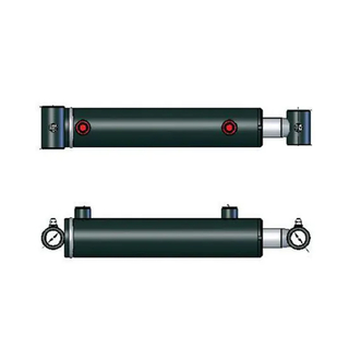 Double-Acting-Cylinder-with-Cross-Tube-Mountings Hydraulic Cylinder Hmw-4036