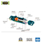 Double Acting Welded Hydraulic Cylinders with Clevis