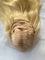 100% Human Hair Material Human Hair Wig Length 22" with 613 Color 13*4 Lace in Frontal Part