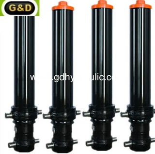 Front Mounted Single Acting Hydraulic Cylinder for Dump Truck