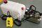 Double Action Plastic Oil Tank Hydraulic Power Unit