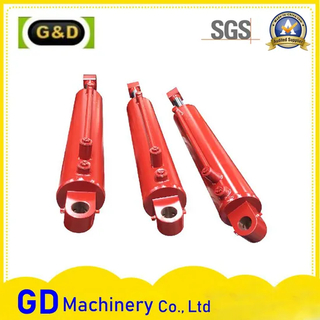 Steel Double Acting Rubbish Collector Hydraulic Oil Cylinder