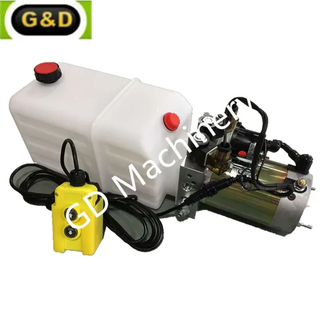 4 Solenoid Valve 12V DC Double Acting Modular Hydraulic Power Pack
