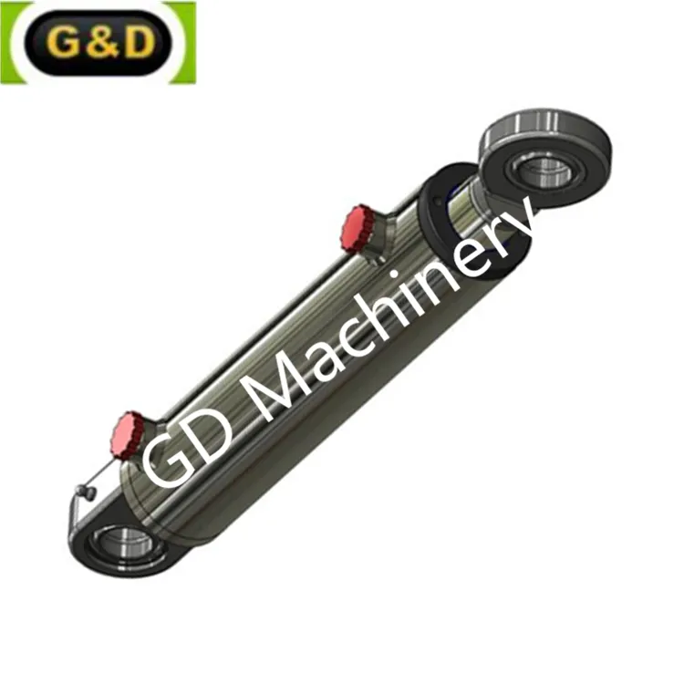 Weld Hydraulic Cylinder Bore Size 2 Rod 1.5 Stroke 8 Design Hydraulics