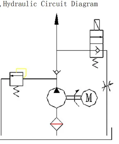 Single Acting AC Single Acting Hydraulic Power Unit for Car Lift