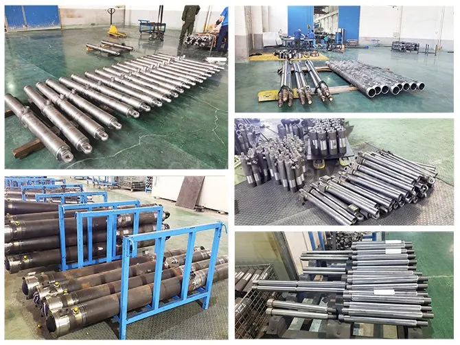 Tube Ported Double Acting Customized Welded Hydraulic Cylinder