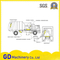 Customized Double Action Durable Welded Hydraulic Cylinder for Garbage Truck