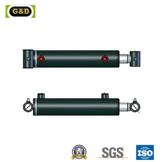 Mighty Double Acting Cross Tube Hydraulic Welded Cylinder