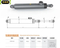 Fitness Hydraulic Cylinder Antirust Hydraulic Cylinder with Stainless Rod