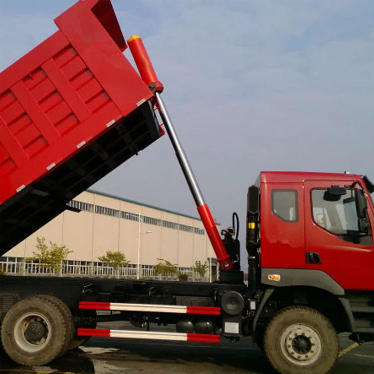 Long Stroke Durable Dump Truck Trailer Use Multistage Telescopic Hydraulic Cylinder