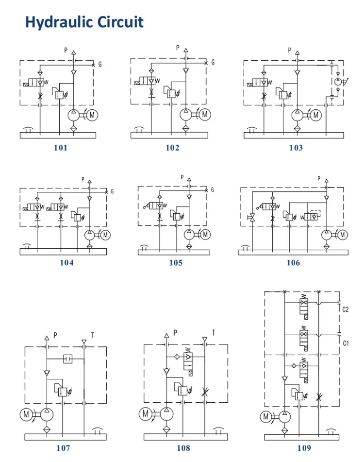 Lift Truck Ce Certificate 1.6kw 12V/24VDC Hydraulic Power Pack