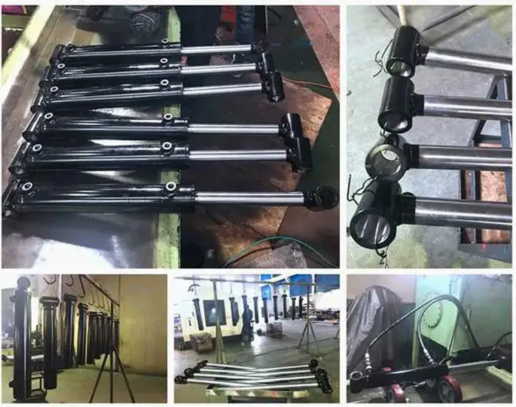 Materials Handling Machine Use Custom Multistage Hydraulic Telescopic Cylinder