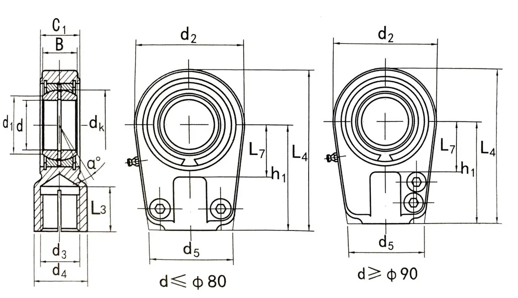 Gihr-K...Do Rod End Bearing for Hydraulic Components