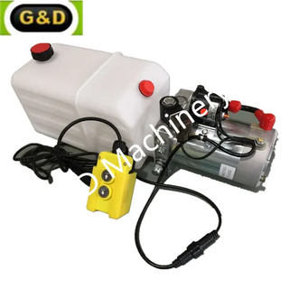 Single Acting Solenoid Operated 12 VDC Steel3000psi Hydraulic Power Unit