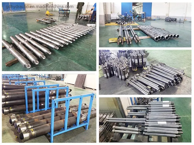 Nitrided Piston Rod Tie Rod Hydraulic Cylinder