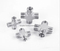 DIN Fiting Zinc Plated Cross Fittings
