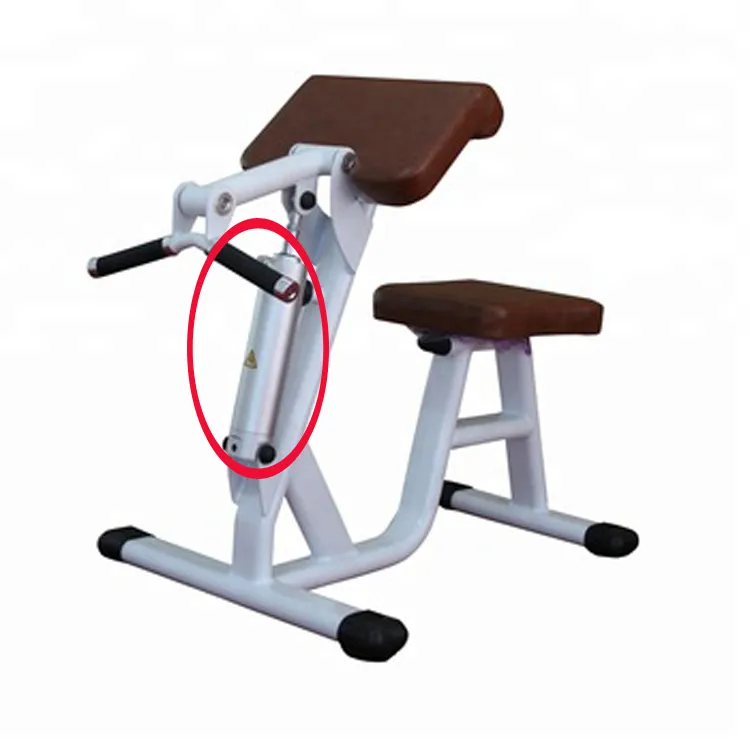 St76-375s Aluminium Alloy Adjustable Fitness Equipment Hydraulic Cylinder