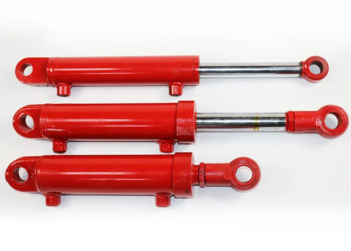 Steel Double Acting Rubbish Collector Hydraulic Oil Cylinder