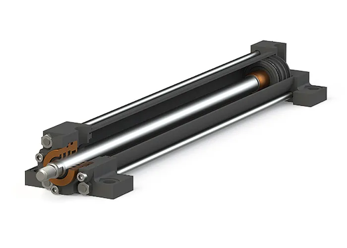 Htr-2014 Steel Chorme Plated Hydraulic RAM for Agricultural Machinery